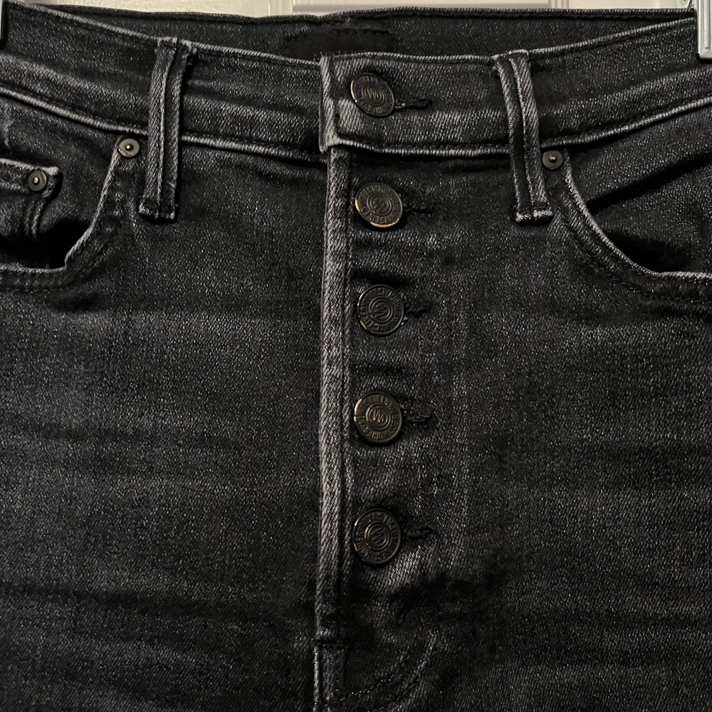 Mother pixie wanderer black jean